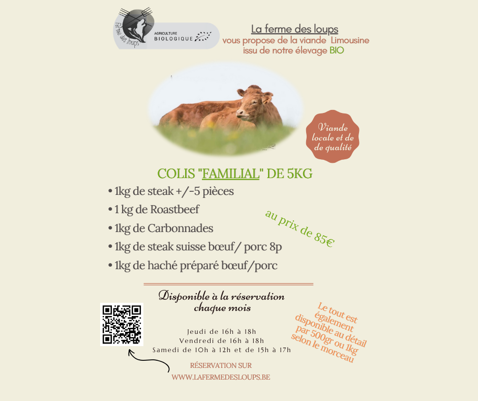 Colis Familial de 5Kg ---->>> 6,7 & 8 Novembre