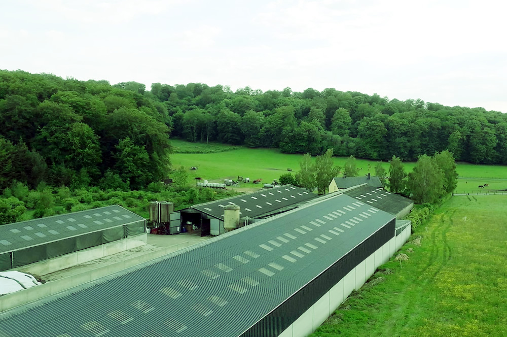 Nouveau bâtiment de stockage