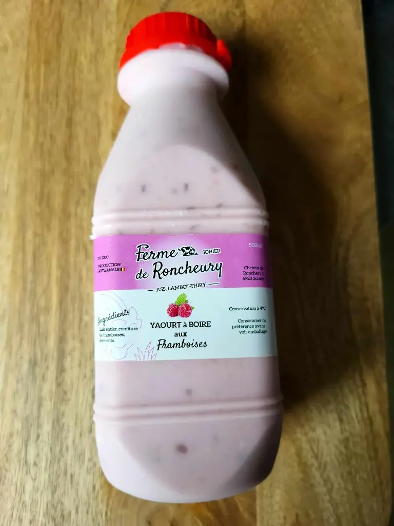 Yaourt à boire 500ml (Fraise)