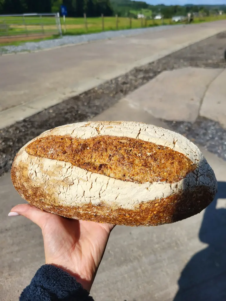 Grand pain long Multigrain 775g (livraison de mercredi, coupé)