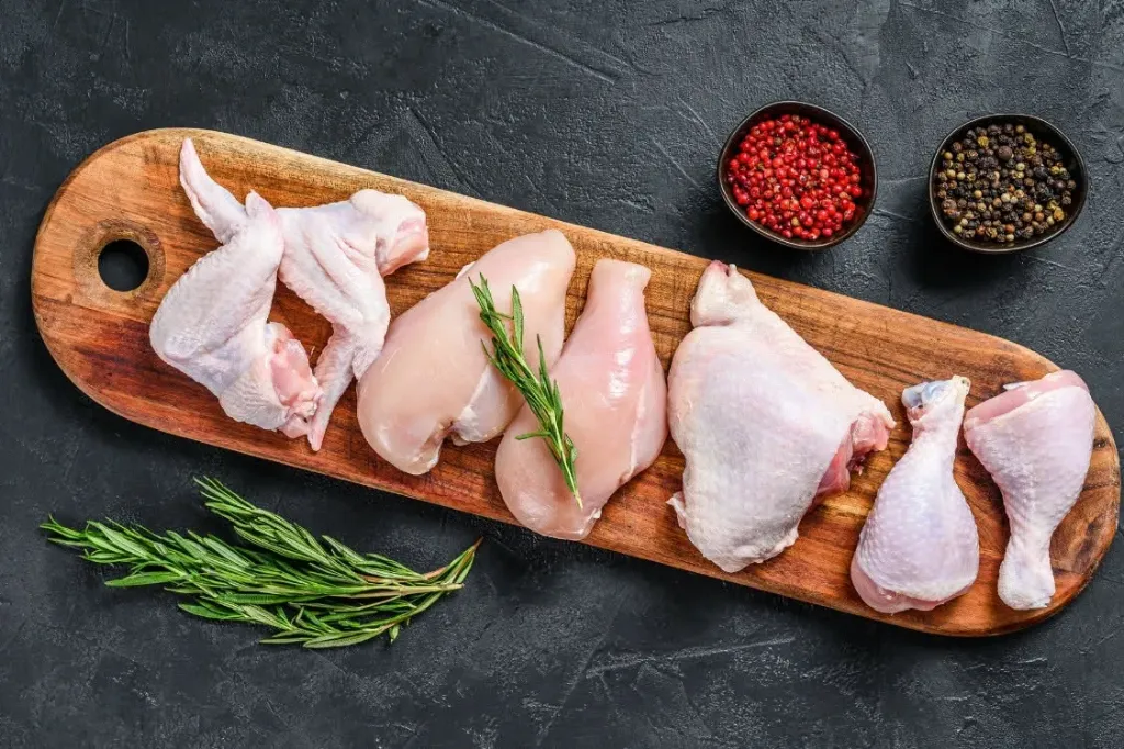 Poulet Fermier découpé (Août- Septembre)
