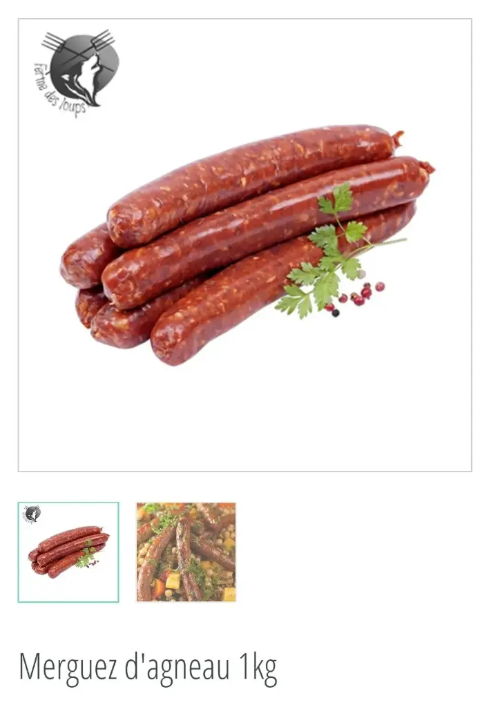 Merguez de Bœuf (début Octobre date à confirmer)
