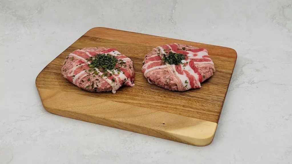 Burger ardennais 2pc 100% porc fermier