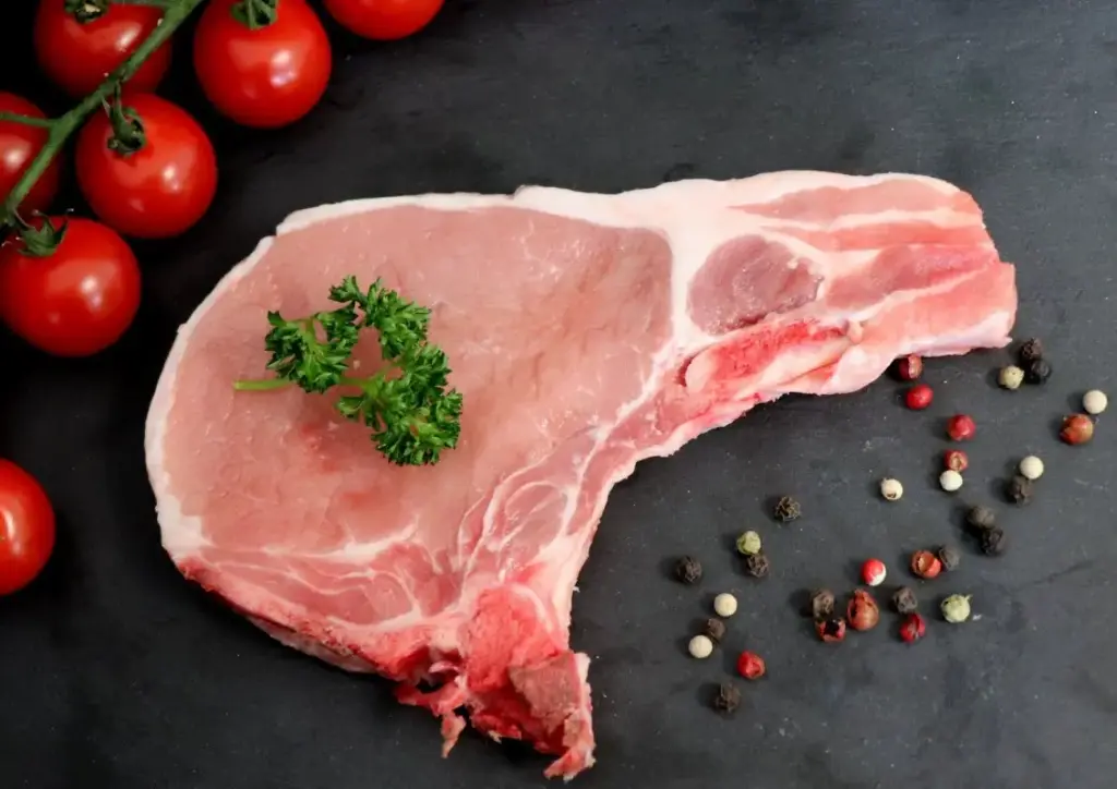 Côte de porc fermier* au filet 2pc